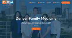Desktop Screenshot of denverfamilymedicine.com